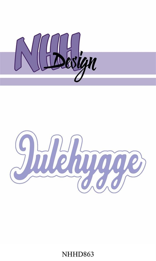  NHH Design dies Julehygge 8,1x3,9cm